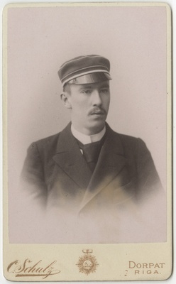 Korporatsioon "Estonia" liige Siegwart Michaelsen, portreefoto  duplicate photo