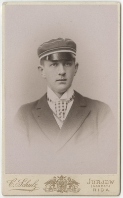 Korporatsioon "Estonia" liige parun Friedrich Maydell, portreefoto  duplicate photo