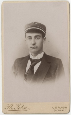 Korporatsioon "Estonia" liige Friedrich Smirnow, portreefoto  duplicate photo