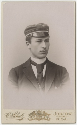 Korporatsioon "Estonia" liige Christfried Brasche, portreefoto  duplicate photo