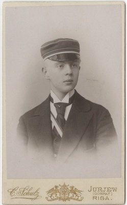 Korporatsioon "Estonia" liige Eugen Bauer, portreefoto  duplicate photo