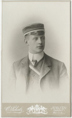 Korporatsioon "Estonia" liige Christfried Aps, portreefoto  duplicate photo