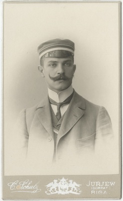 Korporatsioon "Estonia" liige Christfried Assmuth, portreefoto  duplicate photo