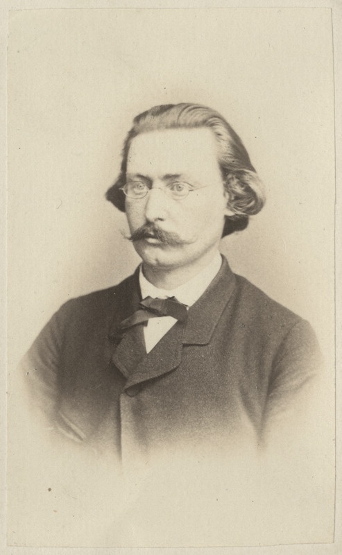 Korporatsioon "Estonia" vilistlane Oskar von Riesemann, portreefoto