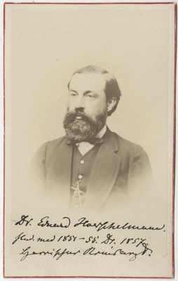 Korporatsioon "Estonia" vilistlane Eduard Hörschelmann, portreefoto  duplicate photo