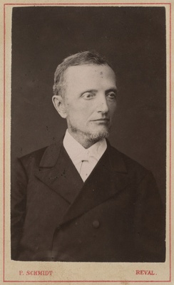 Korporatsioon "Estonia" vilistlane Anton Haller, portreefoto  duplicate photo