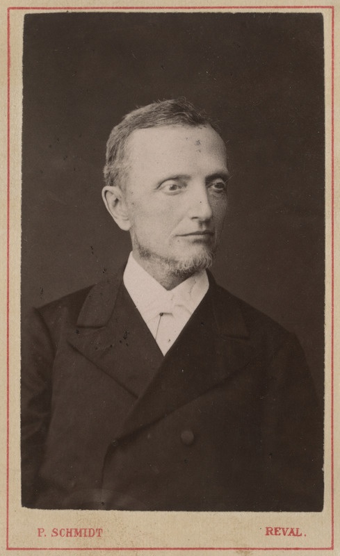 Korporatsioon "Estonia" vilistlane Anton Haller, portreefoto