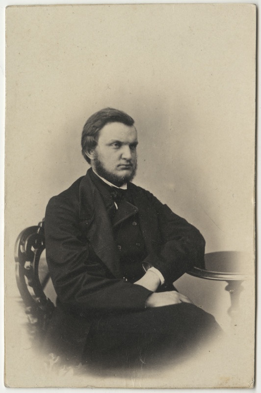 Korporatsioon "Estonia" vilistlane Ferdinand Hueck, portreefoto