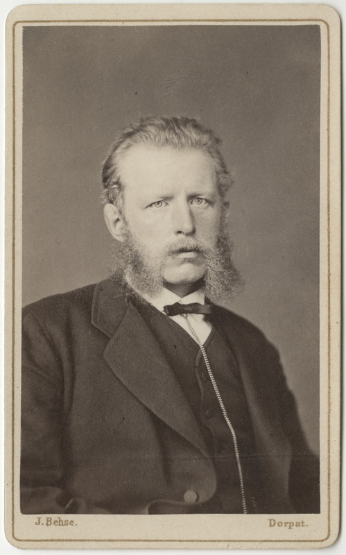 Korporatsioon "Estonia" vilistlane Gerhard von Maydell, portreefoto