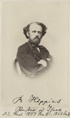 Korporatsioon "Estonia" vilistlane Rudolf Hippius, portreefoto  duplicate photo