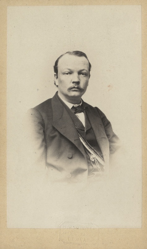 Korporatsioon "Estonia" liige Ewald Schmeling, portreefoto