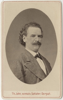 Korporatsioon "Estonia" vilistlane Roman Grewendorff, portreefoto  duplicate photo