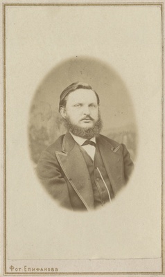 Korporatsioon "Estonia" vilistlane Johannes Pahnsch, portreefoto  duplicate photo