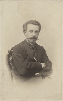 Korporatsioon "Estonia" vilistlane Karl Michelson, portreefoto  duplicate photo