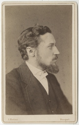 Korporatsioon "Estonia" liige Nikolai Demin, portreefoto  duplicate photo