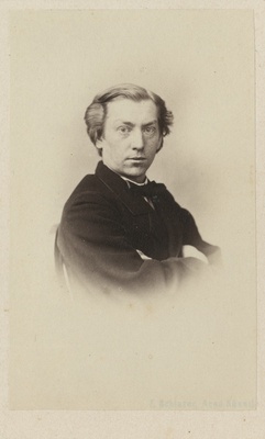 Korporatsioon "Estonia" liige Woldemar von Deutsch, portreefoto  duplicate photo