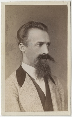 Korporatsioon "Estonia" liige Rudolf von Gruenewaldt, portreefoto  duplicate photo