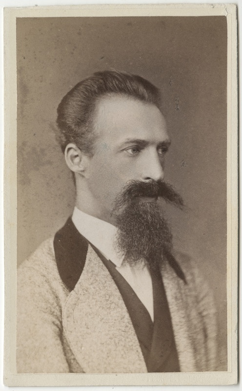 Korporatsioon "Estonia" liige Rudolf von Gruenewaldt, portreefoto