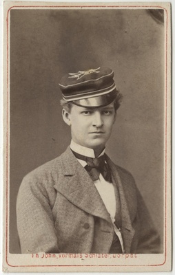 Korporatsioon "Estonia" liige krahv Emil Igelstrom, portreefoto  duplicate photo