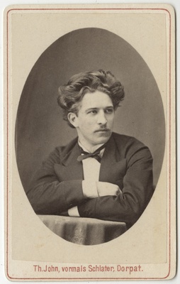 Korporatsioon "Estonia" liige Nikolai Oehren, portreefoto  duplicate photo