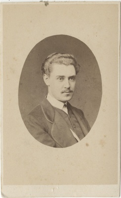 Korporatsioon "Estonia" liige Alexander von Ramm, portreefoto  duplicate photo