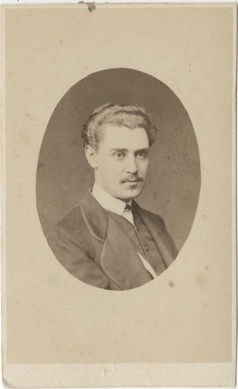 Korporatsioon "Estonia" liige Alexander von Ramm, portreefoto