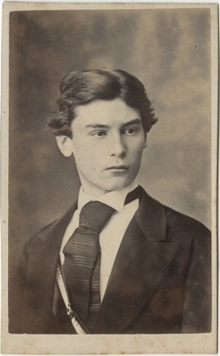 Korporatsioon "Estonia" liige Bronislaw von Guzkowski, portreefoto  duplicate photo