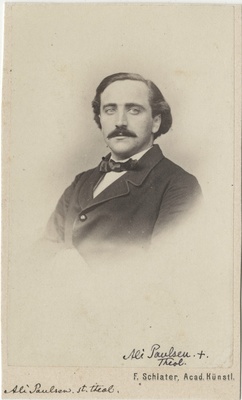 Korporatsioon "Estonia" vilistlane Alexander Paulsen, portreefoto  duplicate photo