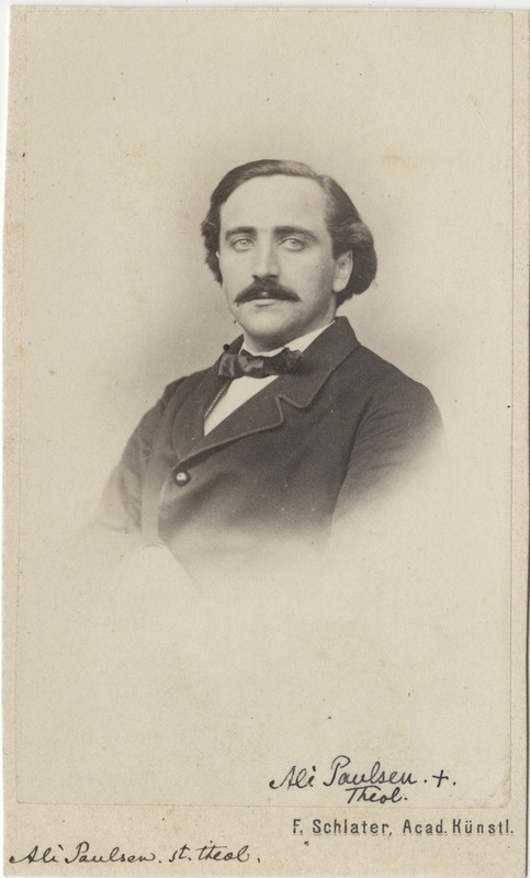 Korporatsioon "Estonia" vilistlane Alexander Paulsen, portreefoto