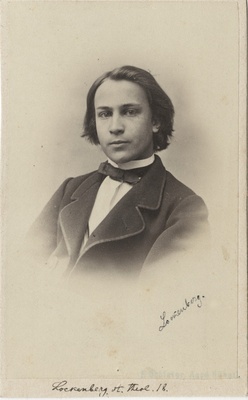 Korporatsioon "Estonia" vilistlane Adolf Lockenberg, portreefoto  duplicate photo