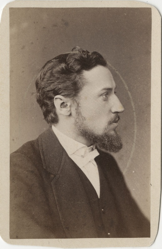 Korporatsioon "Estonia" liige Nikolai Demin, portreefoto