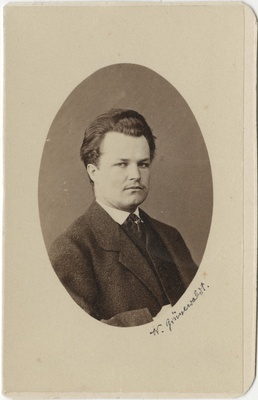 Korporatsioon "Estonia" vilistlane Walter von Gruenewaldt, portreefoto  duplicate photo