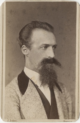 Korporatsioon "Estonia" liige Rudolf von Gruenewaldt, portreefoto  duplicate photo