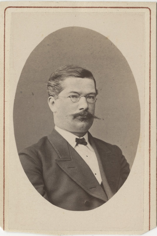 Korporatsioon "Estonia" vilistlane Louis Mickwitz, portreefoto