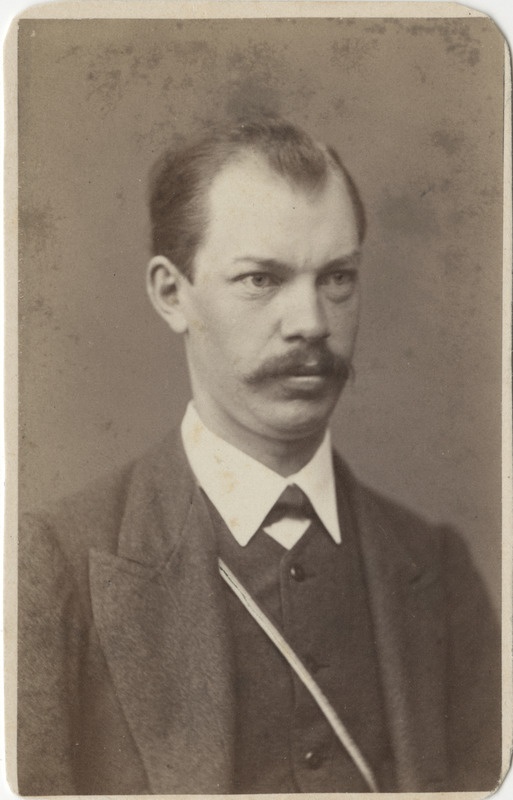 Korporatsioon "Estonia" vilistlane Johannes Tabani, portreefoto