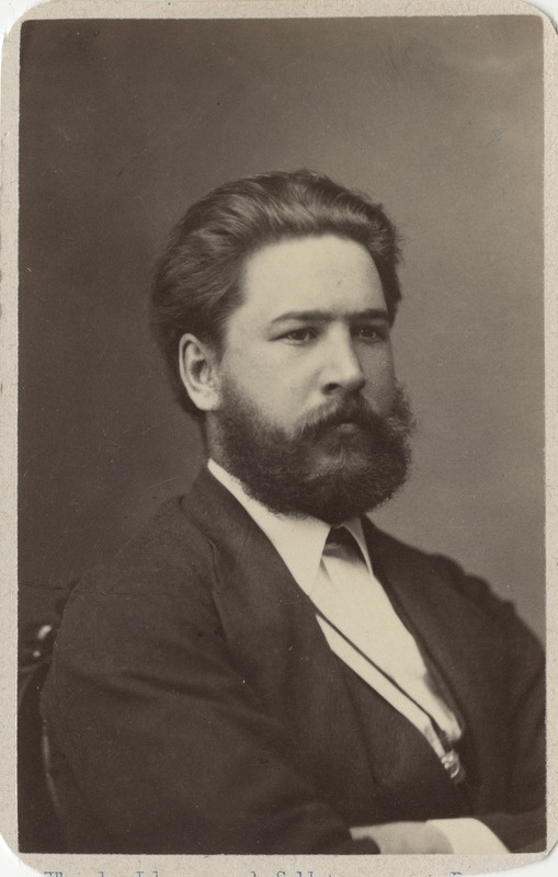 Korporatsioon "Estonia" vilistlane Adolf Bergmann, portreefoto