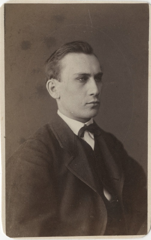 Korporatsioon "Estonia" vilistlane Ernst Lockenberg, portreefoto