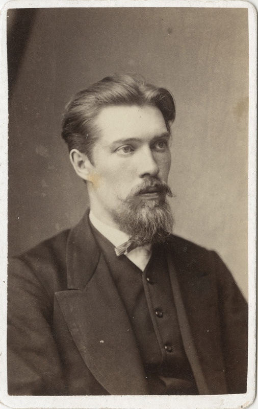 Korporatsioon "Estonia" vilistlane Oskar Dieckhoff, portreefoto