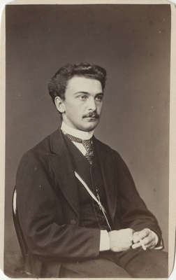 Korporatsioon "Estonia" vilistlane Johannes Fick, portreefoto  duplicate photo