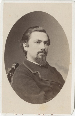 Korporatsioon "Estonia" vilistlane Wilhelm Hörschelmann, portreefoto  duplicate photo