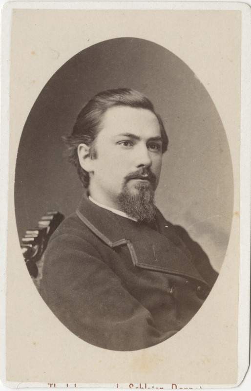 Korporatsioon "Estonia" vilistlane Wilhelm Hörschelmann, portreefoto