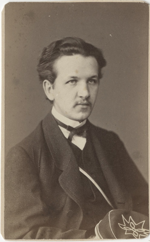 Korporatsioon "Estonia" liige Woldemar Schneider, portreefoto