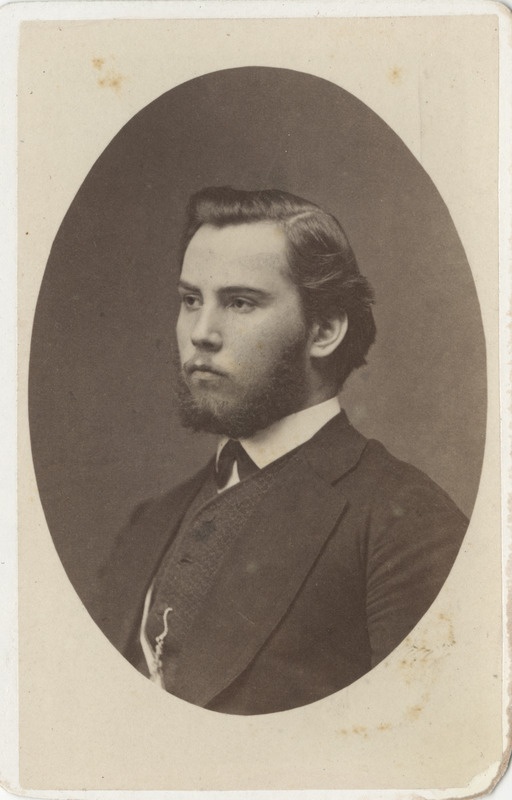 Korporatsioon "Estonia" liige Christoph Mickwitz, portreefoto