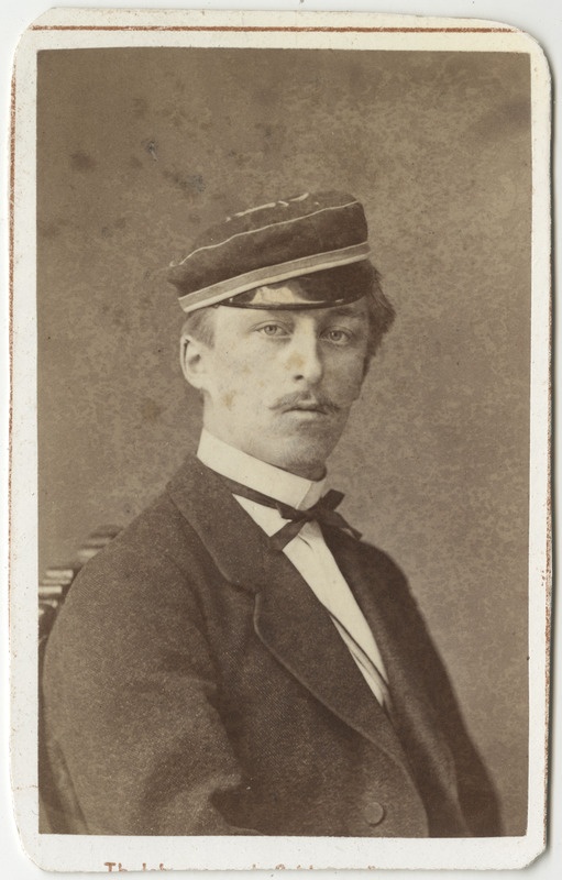 Korporatsioon "Estonia" liige Arnold Knüpffer, portreefoto