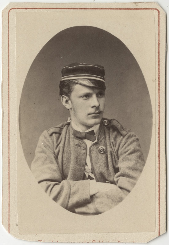 Korporatsioon "Estonia" liige Robert Donnerberg, portreefoto