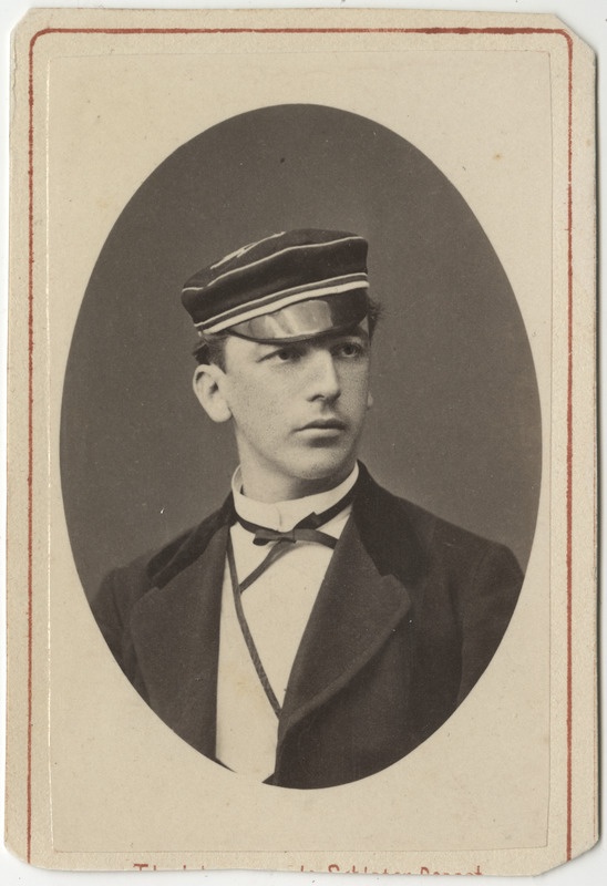 Korporatsioon "Estonia" liige Karl Hunnius, portreefoto