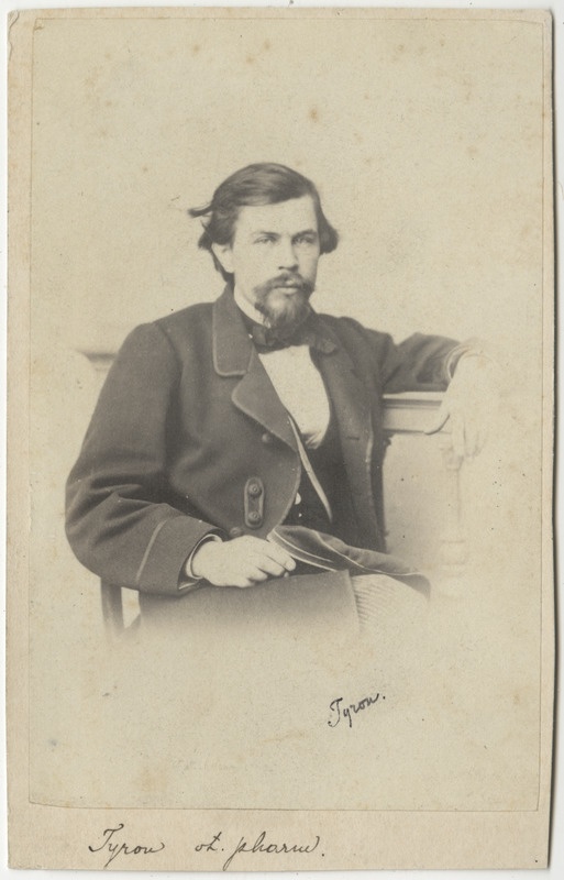 Korporatsioon "Estonia" liige Richard Tyron, portreefoto