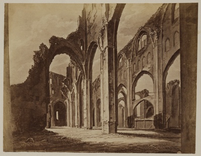 Tartu Toomkiriku varemed, repro  duplicate photo