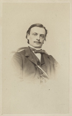 Korporatsioon "Estonia" liige Rudolf Krümmer, portreefoto  duplicate photo