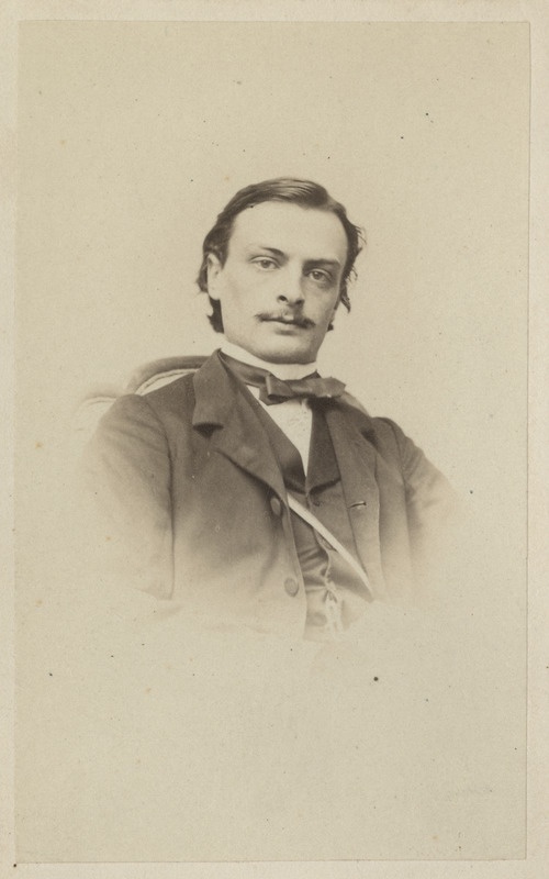 Korporatsioon "Estonia" liige Rudolf Krümmer, portreefoto